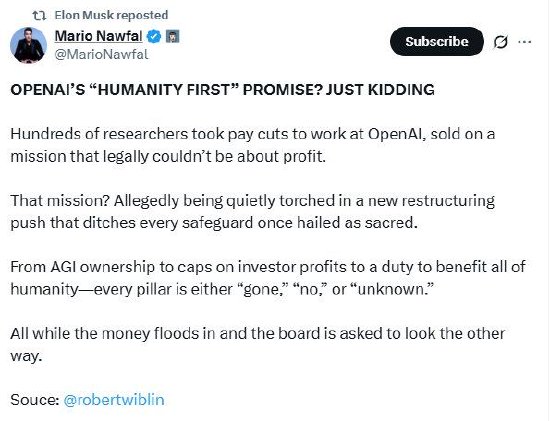 正规的股票配资 马斯克收购OpenAI受阻 质疑其发展方向